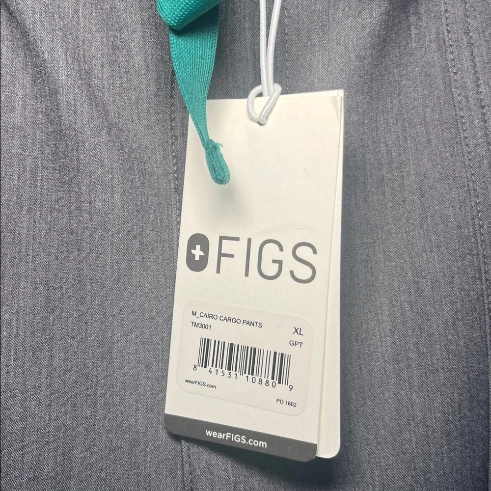 Figs Cairo Cargo Pant Men's Gray Scrubs Size XL NWT